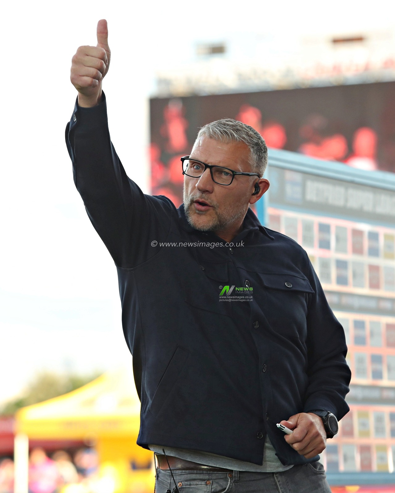 Barrie McDermott of Sky Sports before the Betfred Super League Round 13 match Hull KR vs St Helens at Sewell Group Craven Park, Kingston upon Hull, United Kingdom, 30th May 2025(Photo by Sam Eaden/News Images)
