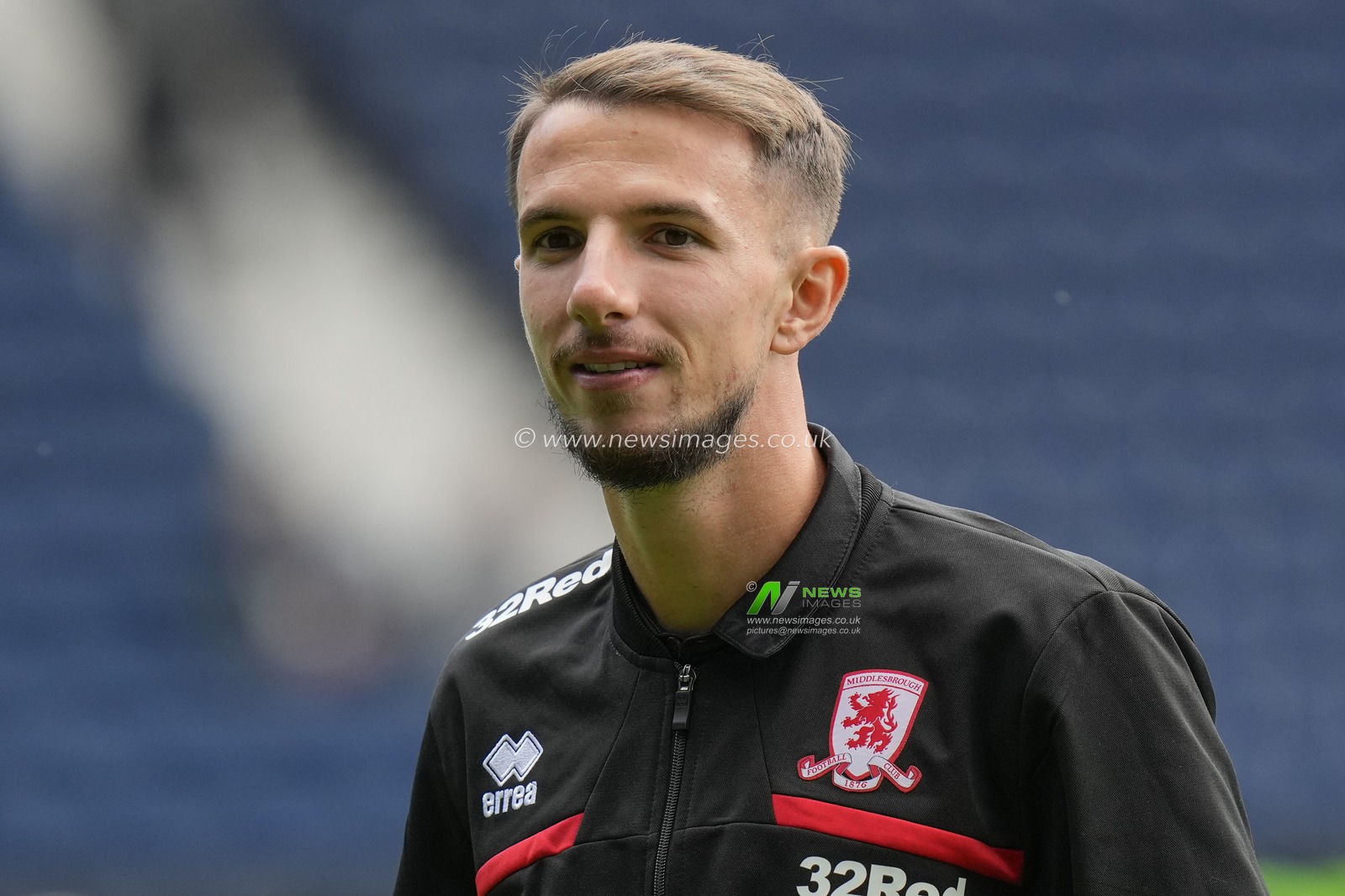 Dan Barlaser #4 of Middlesbrough inspects the pitch before the Sky Bet Championship match West Bromwich Albion vs Middlesbrough at The Hawthorns, West Bromwich, United Kingdom, 26th August 2023

(Photo by Steve Flynn/News Images)