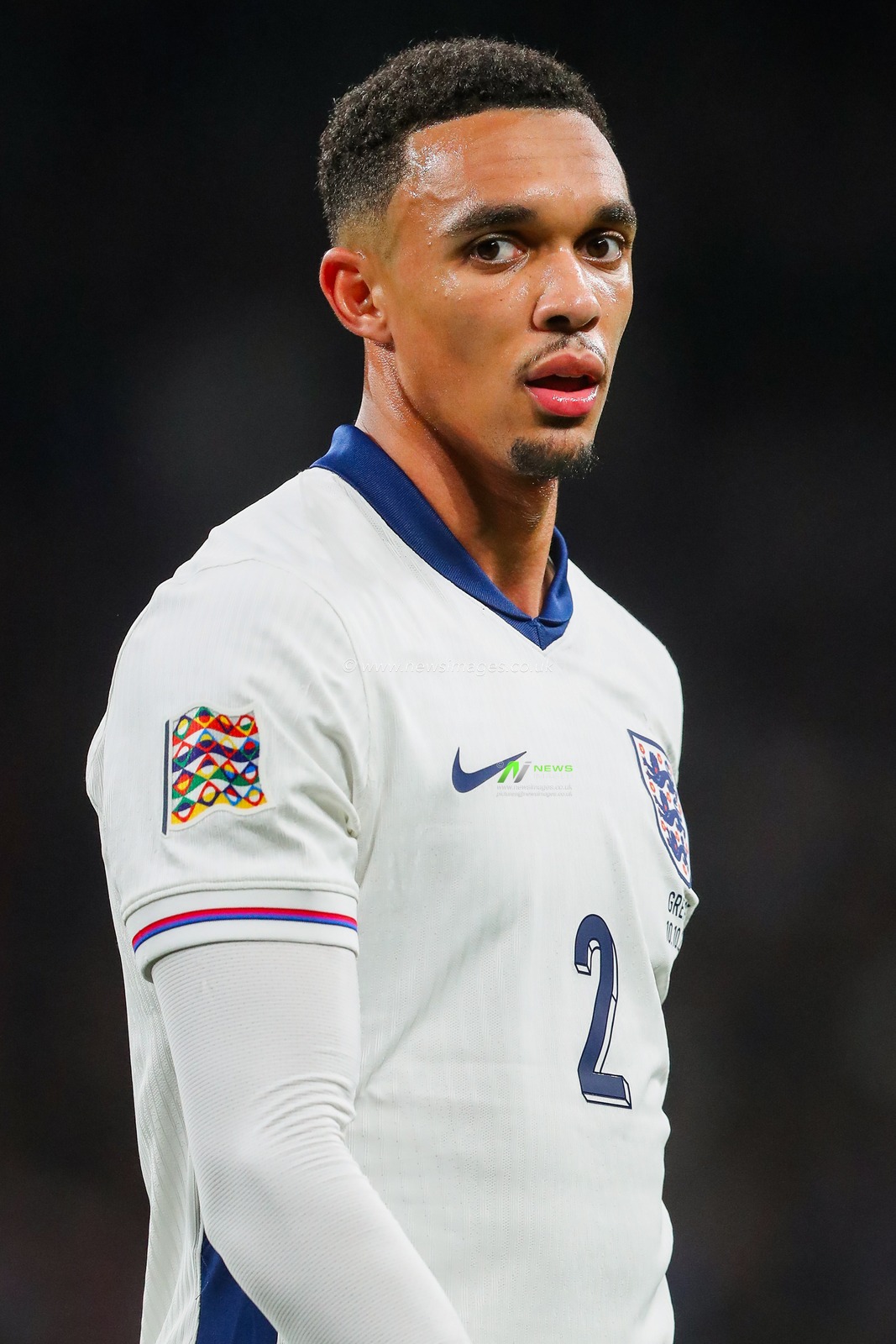 Trent Alexander-Arnold of England looks on during the UEFA Nations League - League B - Group B2 - match England vs Greece at Wembley Stadium, London, United Kingdom, 10th October 2024

(Photo by Gareth Evans/News Images)