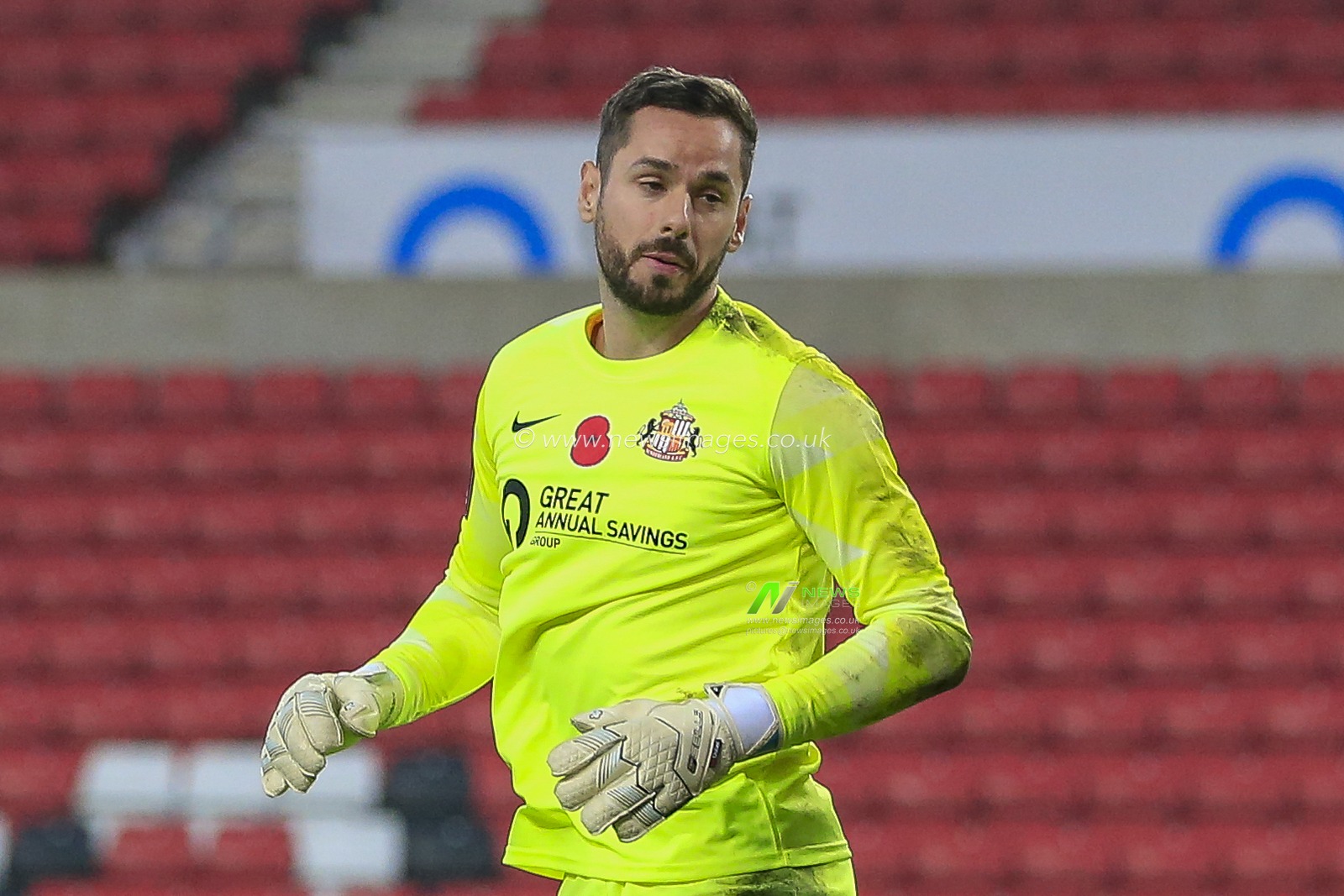 Remi Matthews #20 of Sunderland in action