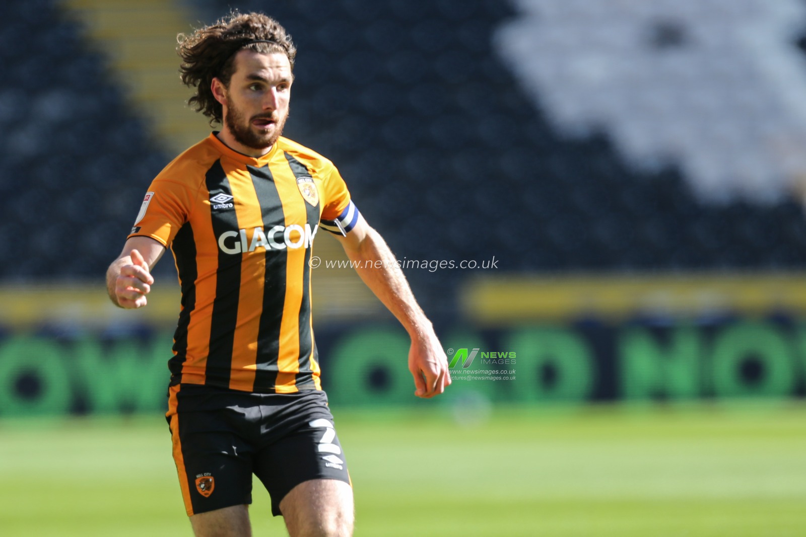 Lewis Coyle #2 of Hull City during the game