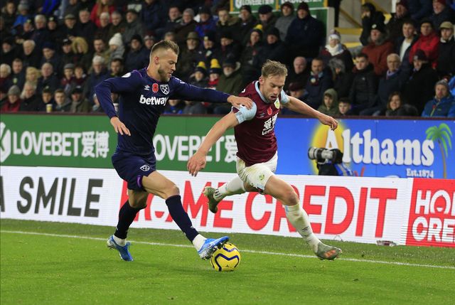 Premier League Burnley v West Ham United