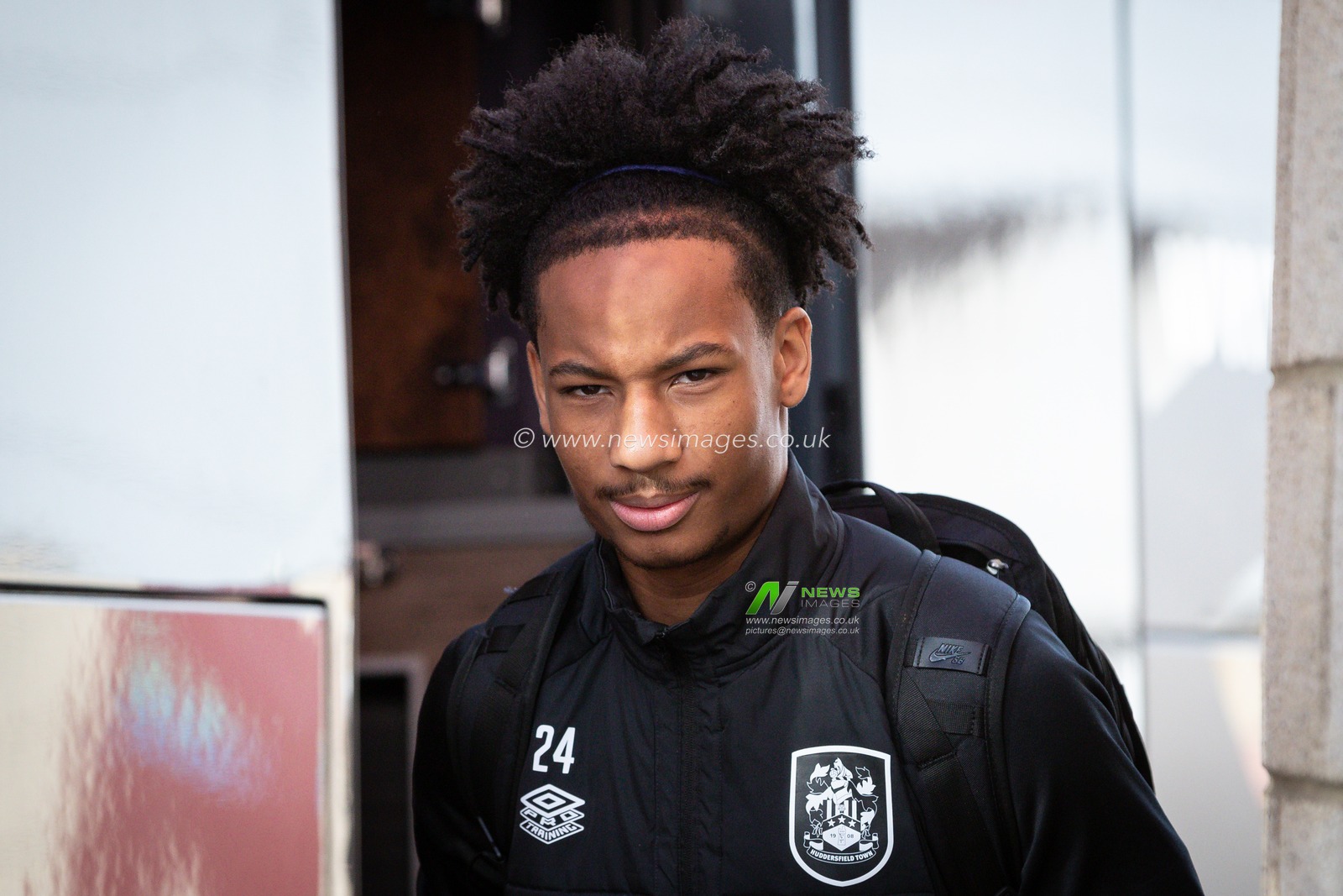 Etienne Camara #24 of Huddersfield Town arrives at The Riverside Stadium ahead of the Sky Bet Championship match Middlesbrough vs Huddersfield Town at Riverside Stadium, Middlesbrough, United Kingdom, 22nd October 2022

(Photo by James Heaton/News Images)