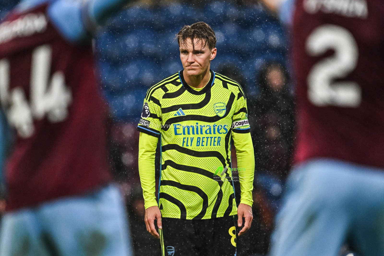 Martin Ã˜degaard of Arsenal during the Premier League match Burnley vs Arsenal at Turf Moor, Burnley, United Kingdom, 17th February 2024

(Photo by Craig Thomas/News Images)