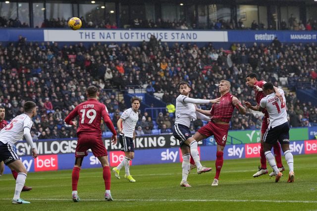 Sky Bet League 1 Bolton Wanderers v Cheltenham Town
