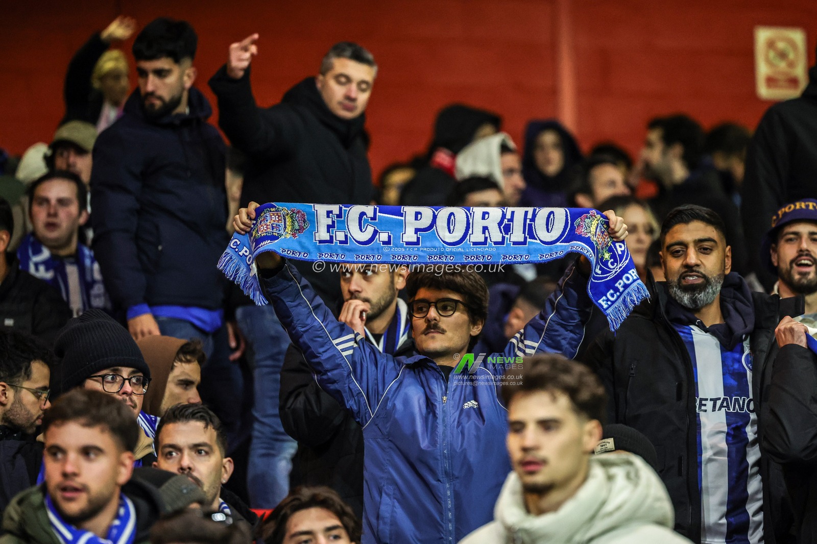 FC Porto fans at the end of the game during the UEFA Europa League Matchday 3 of 8 Nottingham Forest vs Porto at City Ground, Nottingham, United Kingdom, 23rd October 2025

(Photo by Mark Cosgrove/News Images)