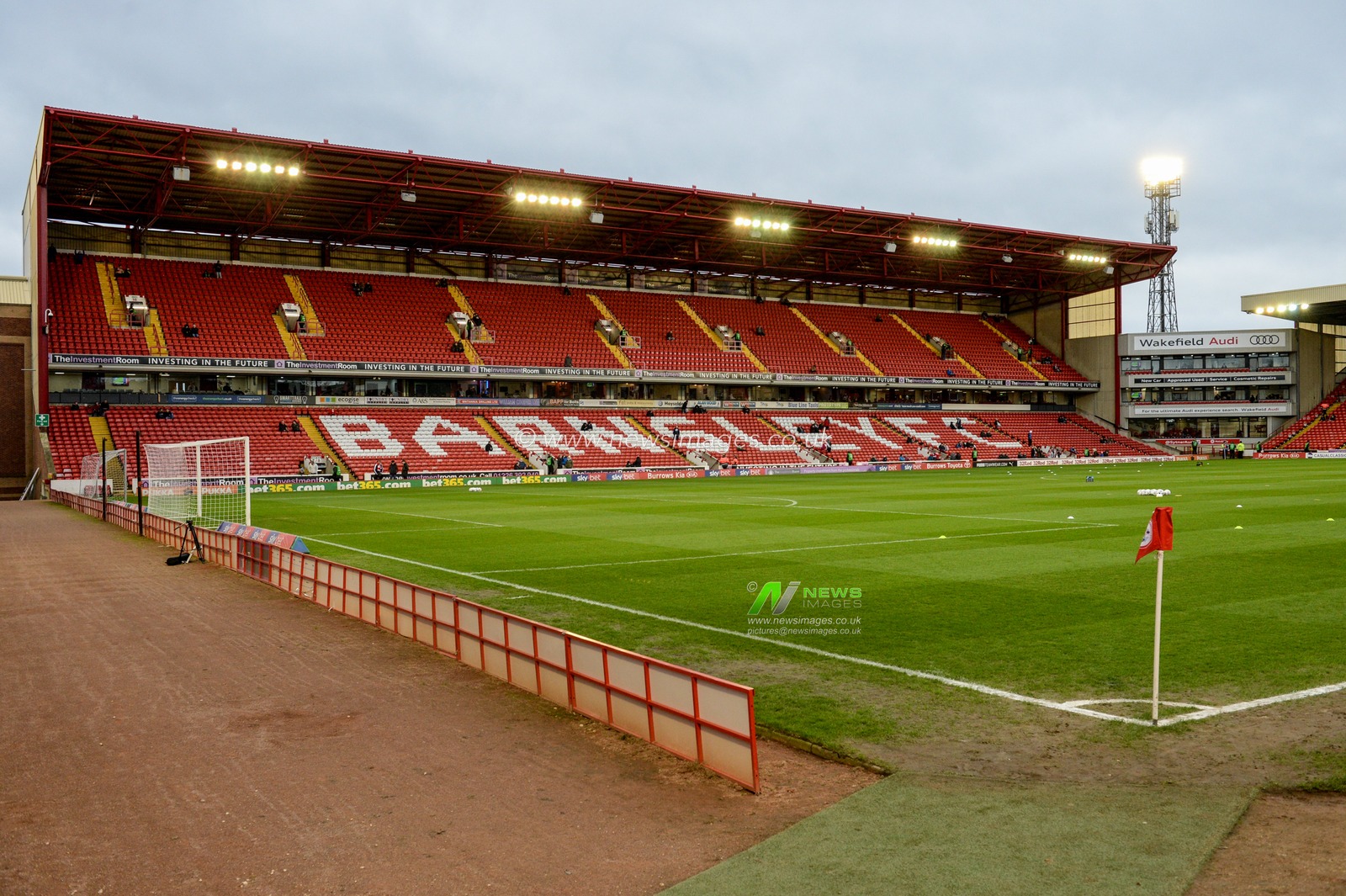 11th January 2020, Oakwell, Barnsley, England; Sky Bet Championship, Barnsley v Huddersfield Town : General View 

Credit: Dean Williams/News Images