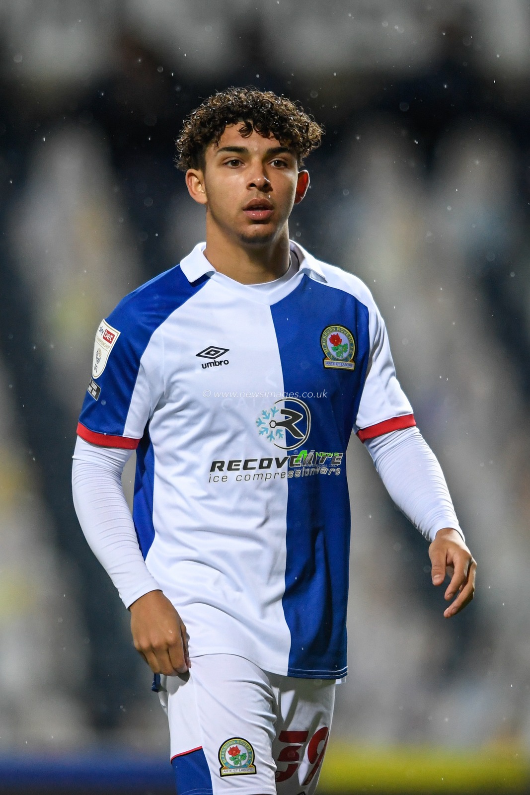 Tyrhys Dolan #39 of Blackburn Rovers in action during the game