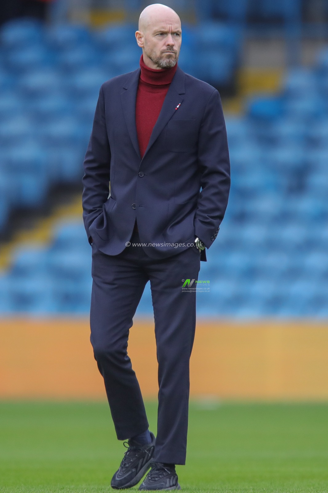 Erik ten Hag manager of Manchester United arrives ahead of the Premier League match Leeds United vs Manchester United at Elland Road, Leeds, United Kingdom, 12th February 2023

(Photo by James Heaton/News Images)