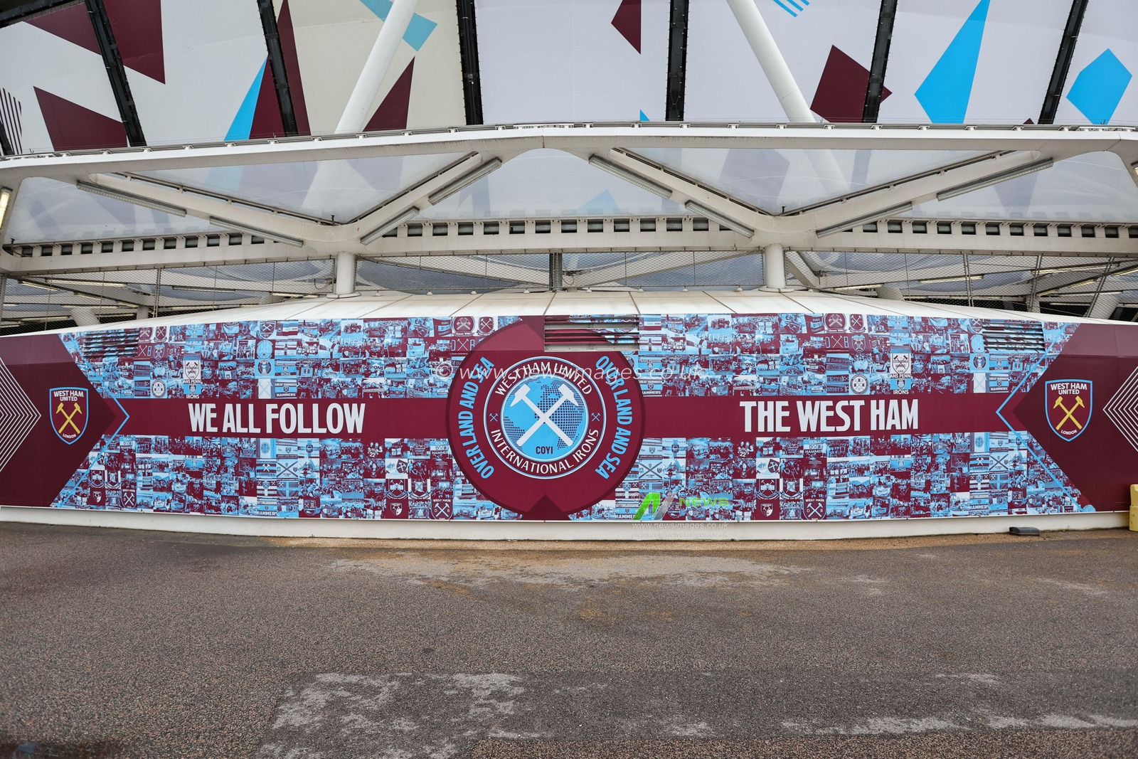 A general view of London Stadium during the Premier League match West Ham United vs Everton at London Stadium, London, United Kingdom, 29th October 2023

(Photo by Mark Cosgrove/News Images)