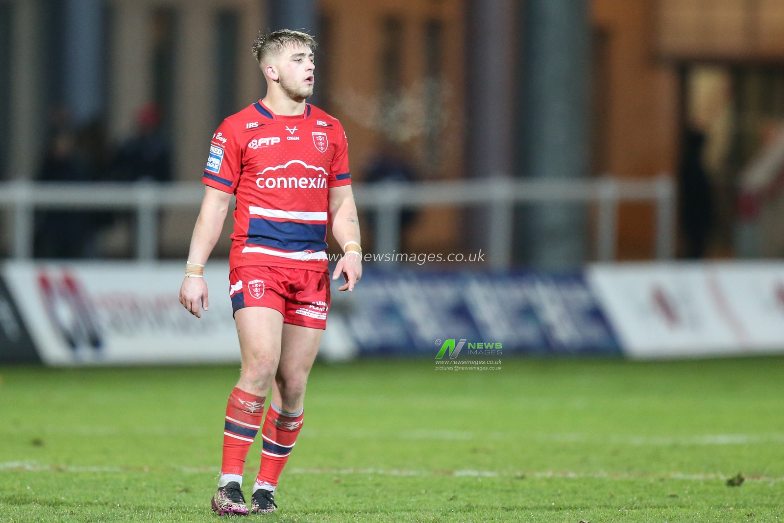 Mikey Lewis #20 of Hull KR during the game