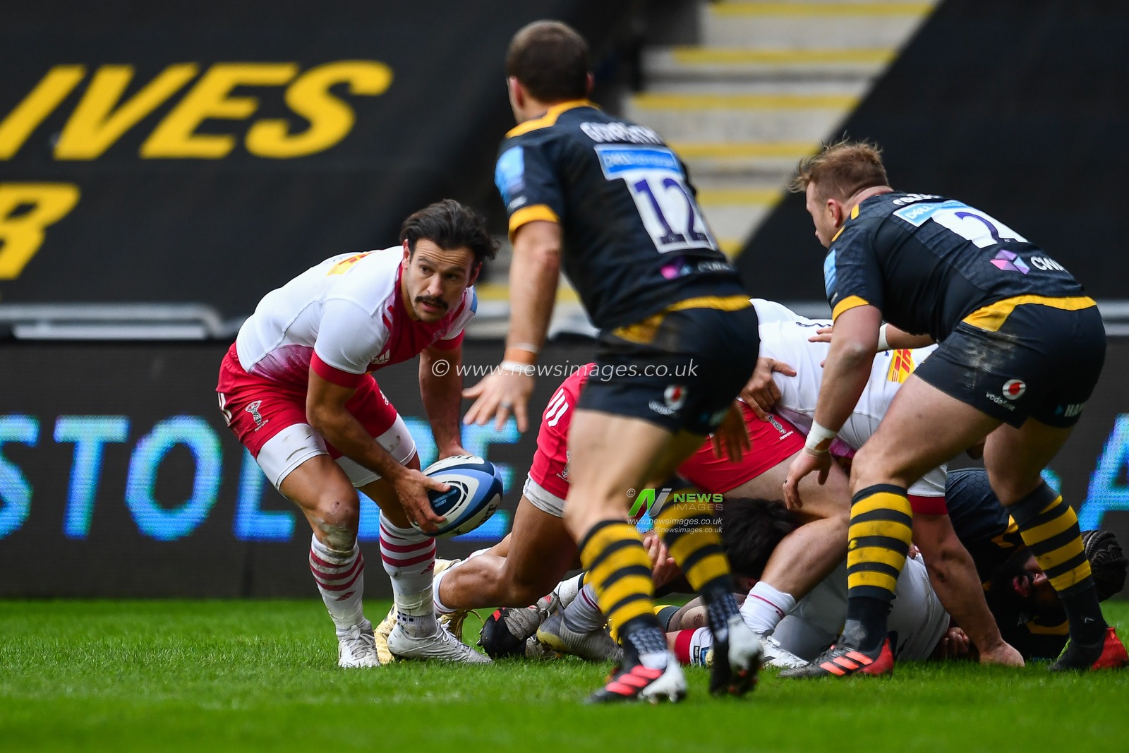 Danny Care of Harlequins in action