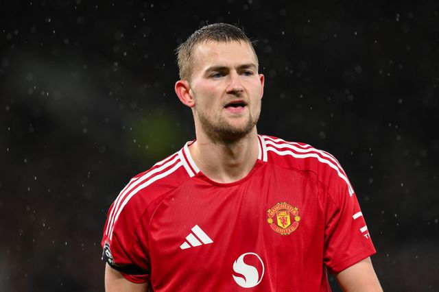 Matthijs de Ligt of Manchester United during the Premier League match Manchester United vs Nottingham Forest at Old Trafford, Manchester, United Kingdom, 7th December 2024

(Photo by Craig Thomas/News Images)