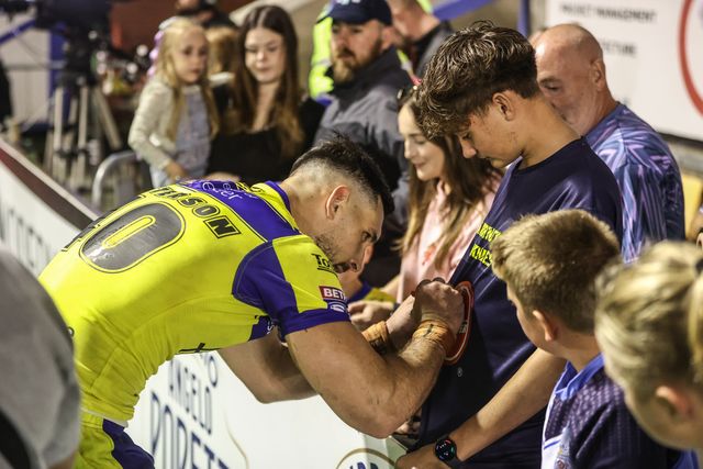 Betfred Super League Round 22 Warrington Wolves v Catalans Dragons
