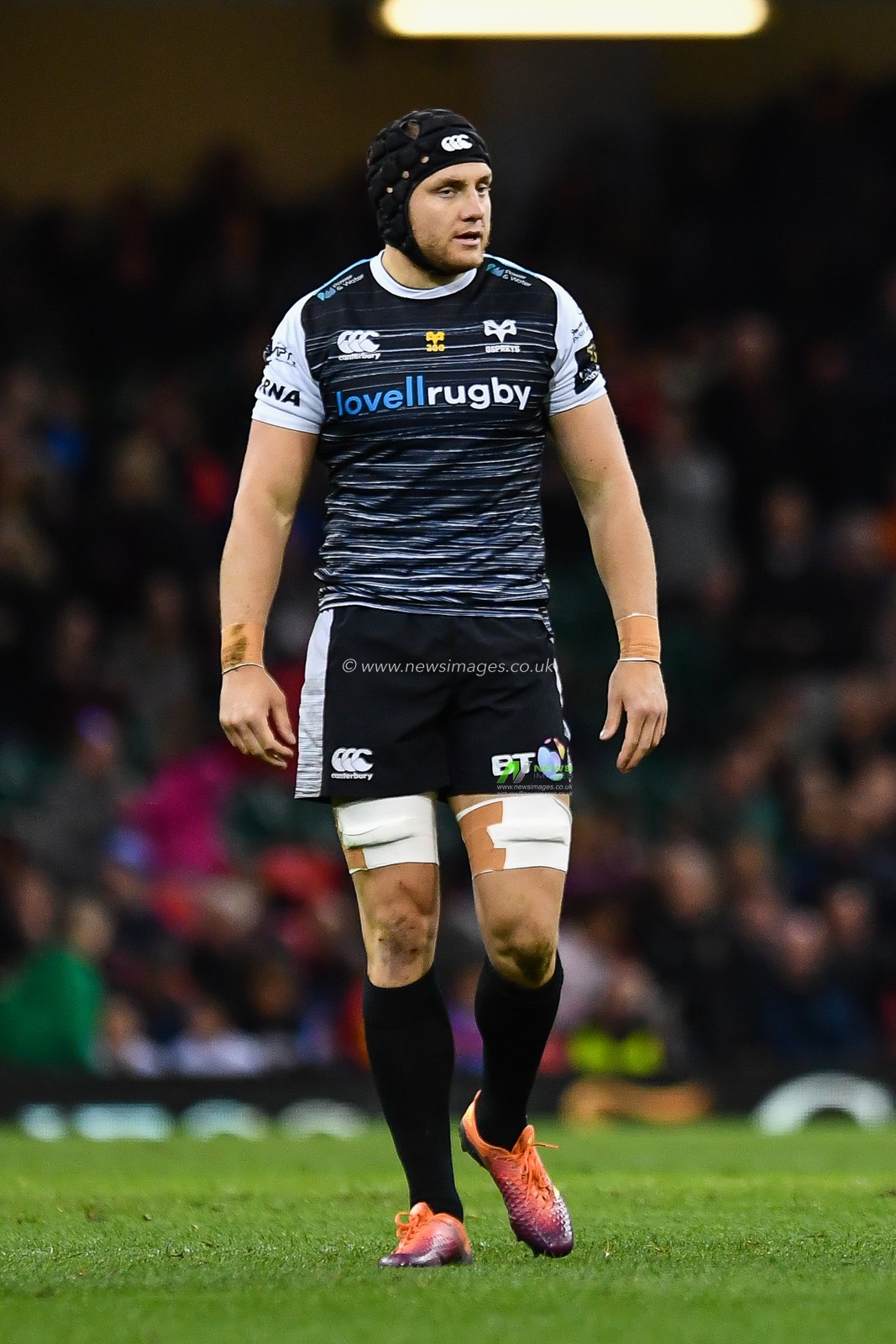 27th April 2019 , Principality Stadium , Cardiff, Wales ; Guinness pro 14â€™s, Round 21, Cardiff Blues Vs Ospreys ; James King of Ospreys

Credit:  Craig Thomas/News Images