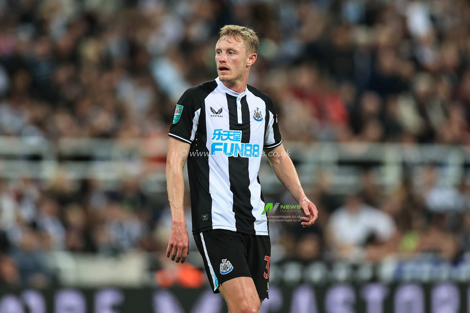 Sean Longstaff #36 of Newcastle United during the game