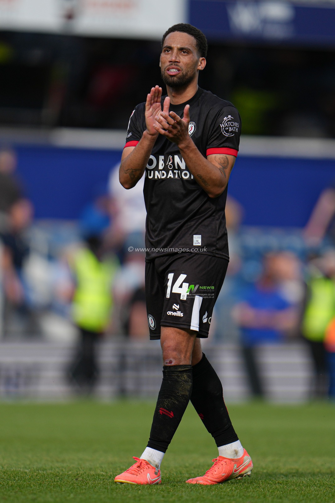 Zak Vyner of Bristol City after the Sky Bet Championship match Queens Park Rangers vs Bristol City at Kiyan Prince Foundation Stadium, London, United Kingdom, 12th April 2025

(Photo by Harvey Murphy/News Images)