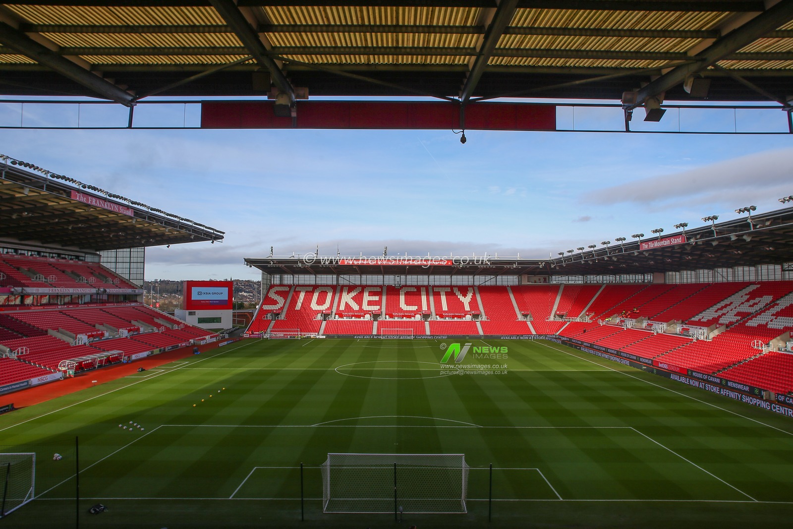 General view inside of the Bet365 Stadium, home of Stoke City ahead of the Emirates FA Cup fourth round match Stoke City vs Stevenage at Bet365 Stadium, Stoke-on-Trent, United Kingdom, 29th January 2023

(Photo by Gareth Evans/News Images)