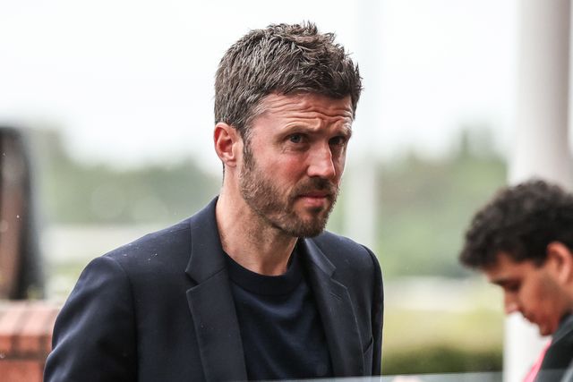 Michael Carrick manager of Manchester United arrives during the Premier League match Sunderland vs Manchester United at Stadium Of Light, Sunderland, United Kingdom on 09 May 2026

(Photo by Alfie Cosgrove/News Images)