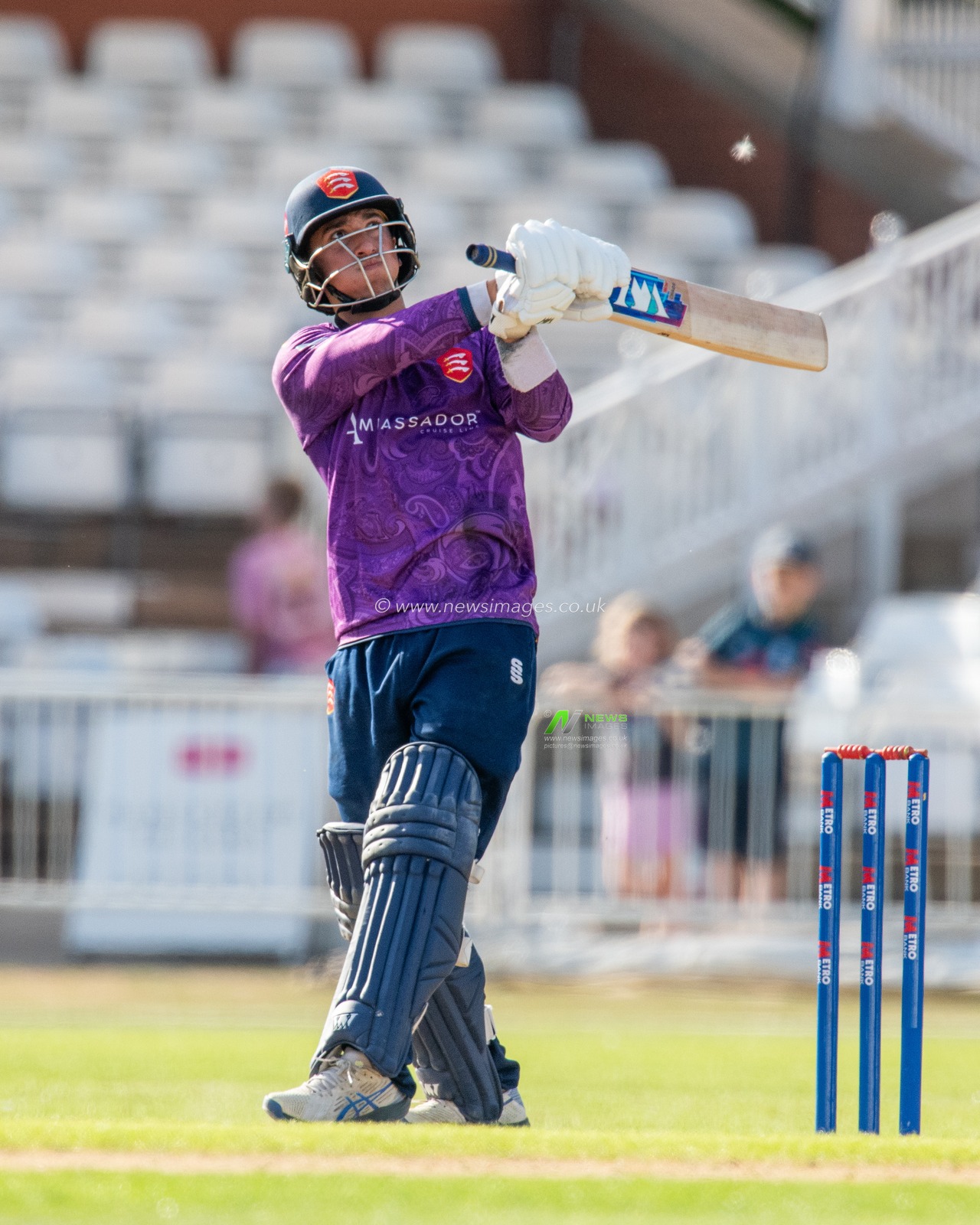 Robin DAS of Essex CCC batting during the Royal London One-day Cup match Nottinghamshire vs Essex at Trent Bridge, Nottingham, United Kingdom, 11th August 2024

(Photo by Mark Dunn/News Images)