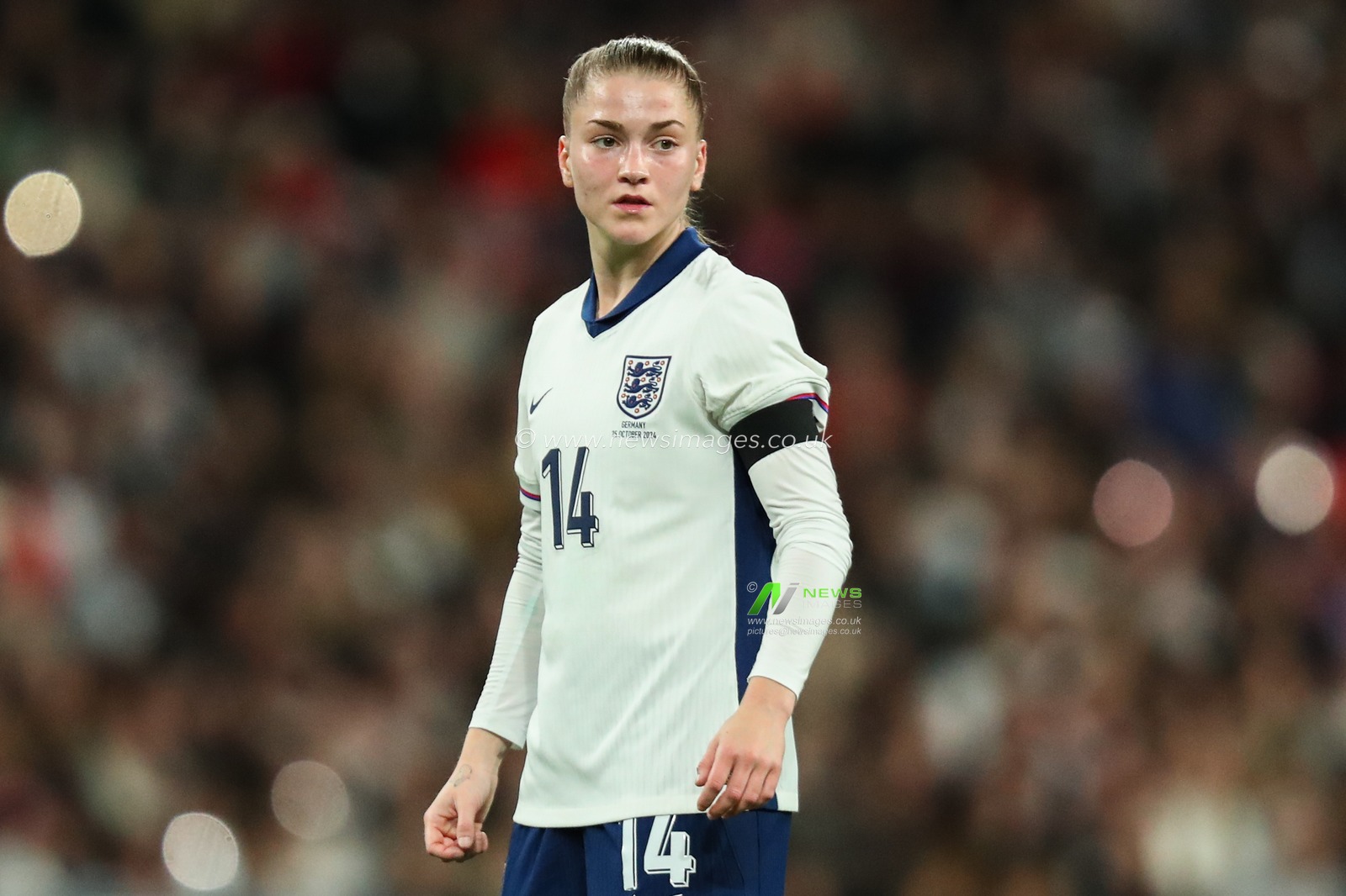 Jess Park of England during the International Friendly match England Women vs Germany Women at Wembley Stadium, London, United Kingdom, 25th October 2024

(Photo by Izzy Poles/News Images)