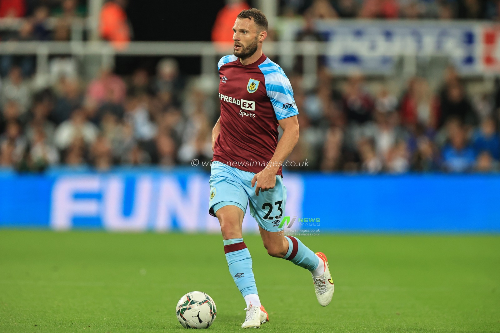Erik Pieters #23 of Burnley during the game