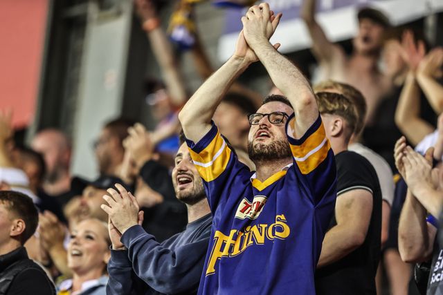 Betfred Super League round 21 Leigh Leopards v Leeds Rhinos