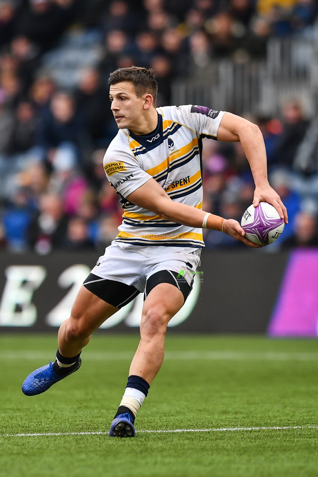 19th January 2019, Sixways Stadium, Worcester, England; European Challenge Cup, Worcester vs Stade Francais ; Ryan Mills of Worcester Warriors in action 

Credit: Craig Thomas/news Images