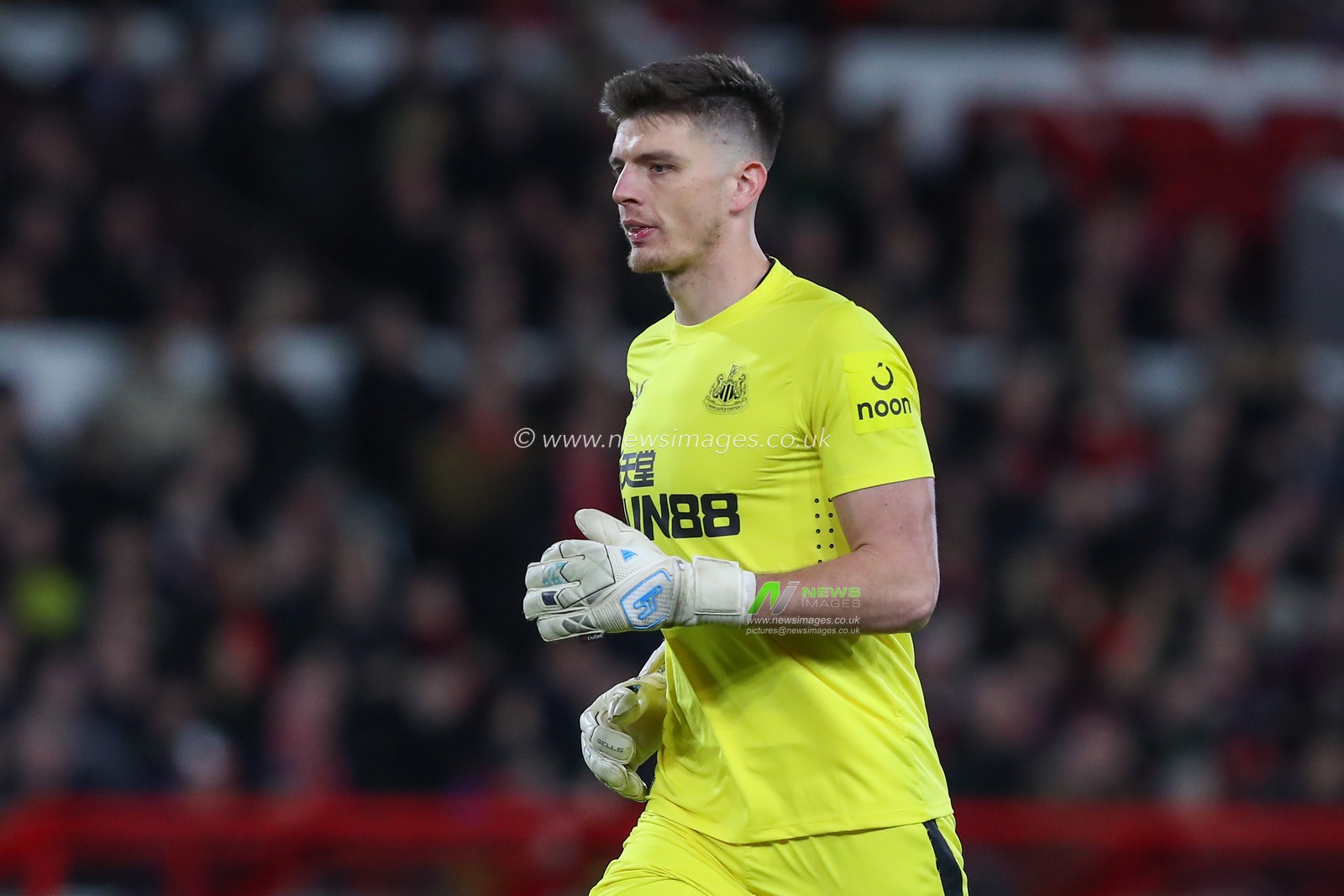 Nick Pope #22 of Newcastle United during the Premier League match Nottingham Forest vs Newcastle United at City Ground, Nottingham, United Kingdom, 17th March 2023

(Photo by Gareth Evans/News Images)