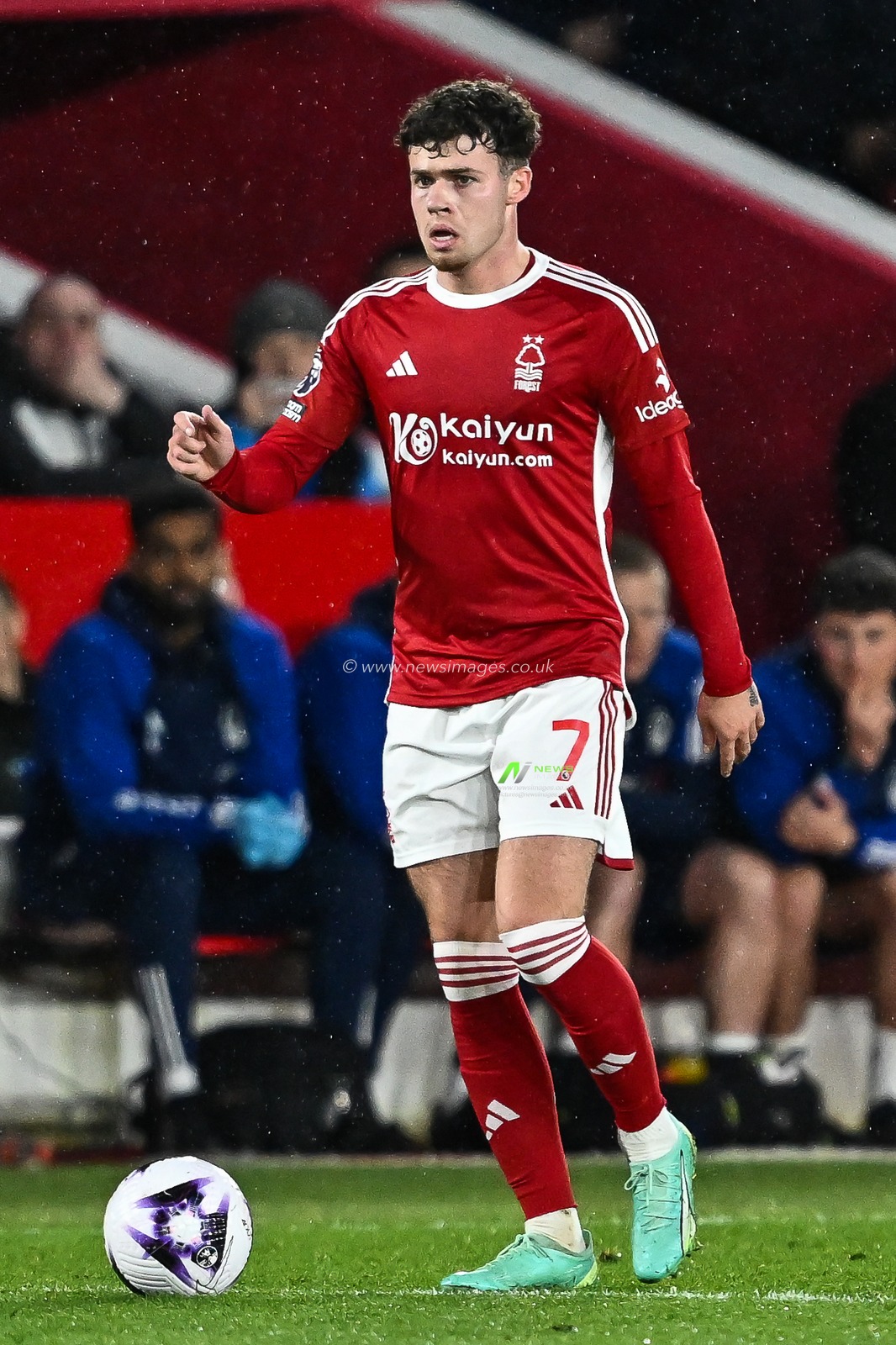 Neco Williams of Nottingham Forest during the Premier League match Nottingham Forest vs Fulham at City Ground, Nottingham, United Kingdom, 2nd April 2024

(Photo by Craig Thomas/News Images)