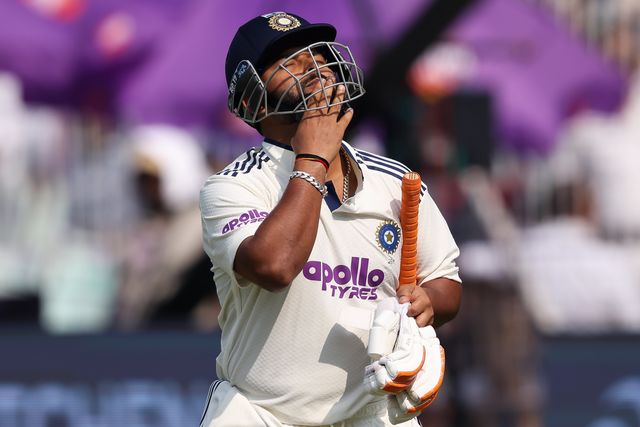 Rishabh Pant (Vice Captain) of India during the IDFC First Bank Test Day 3 match India vs South Africa at Eden Gardens, Kolkata, India, 16th November 2025

(Photo by Shubhajit Roy Karmakar/News Images)