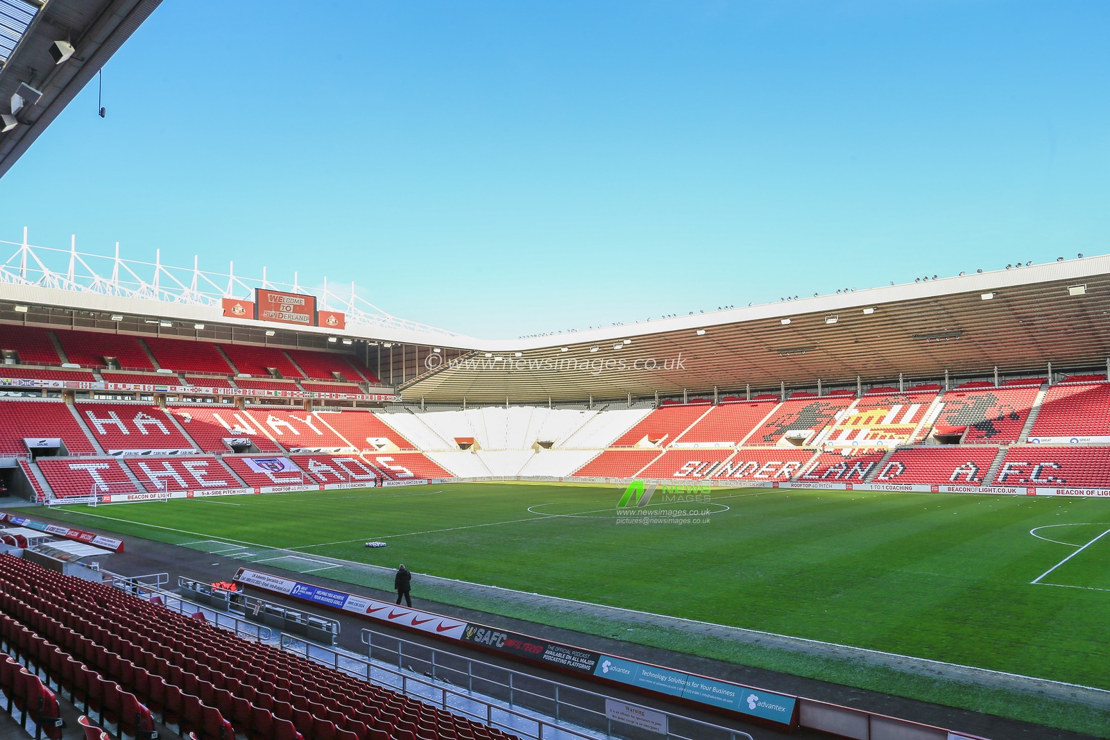 A general view of the Stadium of Light ahead of the Sky Bet League One match between Sunderland and Shrewsbury Town