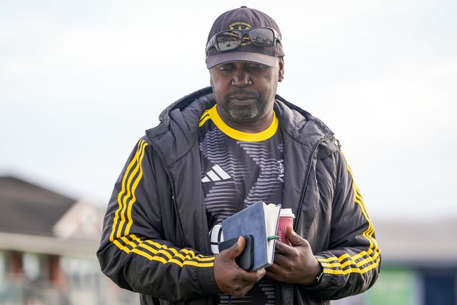 Mark Alleyne, Gloucestershire cricket coach during the county Championship Division Two day 4 Derbyshire vs Gloucestershire at The Central Co-Op County Ground, Derby, United Kingdom on 27 April 2026

(Photo by Maynard Manyowa/News Images)