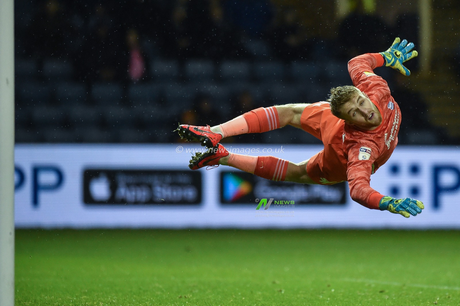 27th November 2019, Hillsborough, Sheffield, England; Sky Bet Championship, Sheffield Wednesday v Birmingham City :Connal Trueman (27) of Birmingham City watches helplessly as another Wednesday shot goes wide.

Credit: Dean Williams/News Images