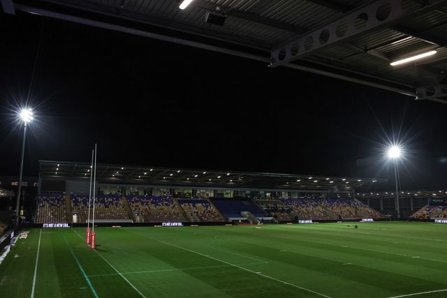 A general view of The LNER Community Stadium during the Betfred Super League Round 1 match York Knights vs Hull KR at LNER Community Stadium, Lincoln, United Kingdom on 12 February 2026

(Photo by Mark Cosgrove/News Images)