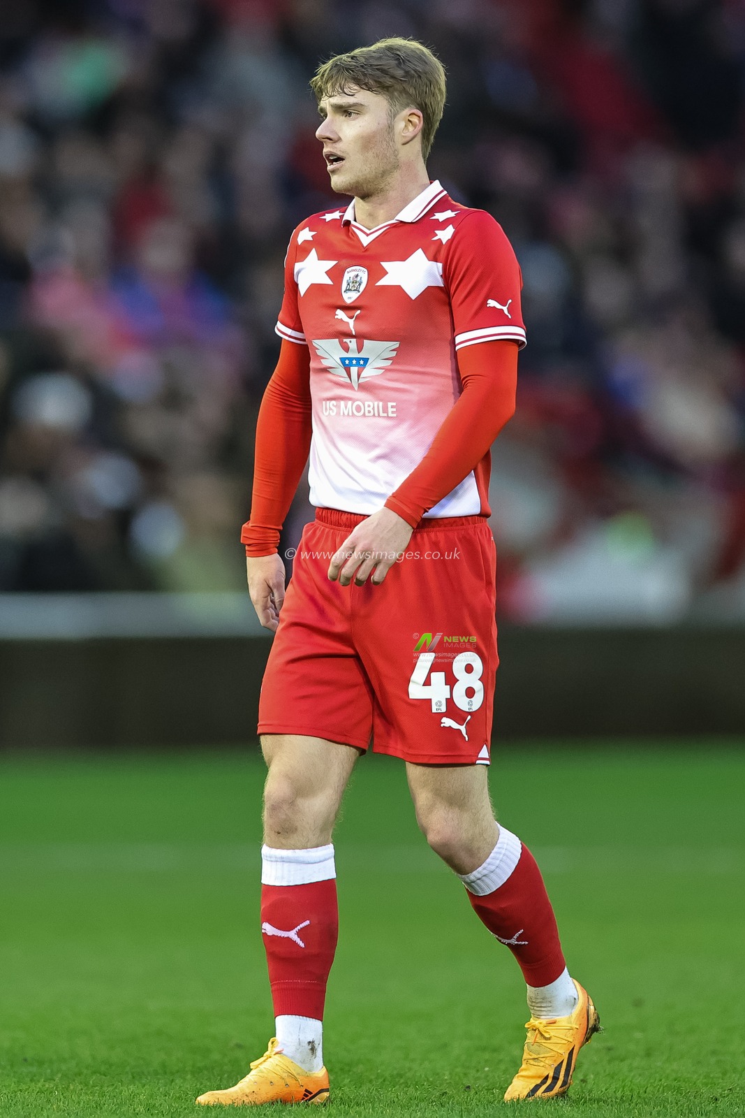 during the Sky Bet League 1 match Barnsley vs Wigan Athletic at Oakwell, Barnsley, United Kingdom, 1st January 2024

(Photo by Mark Cosgrove/News Images)