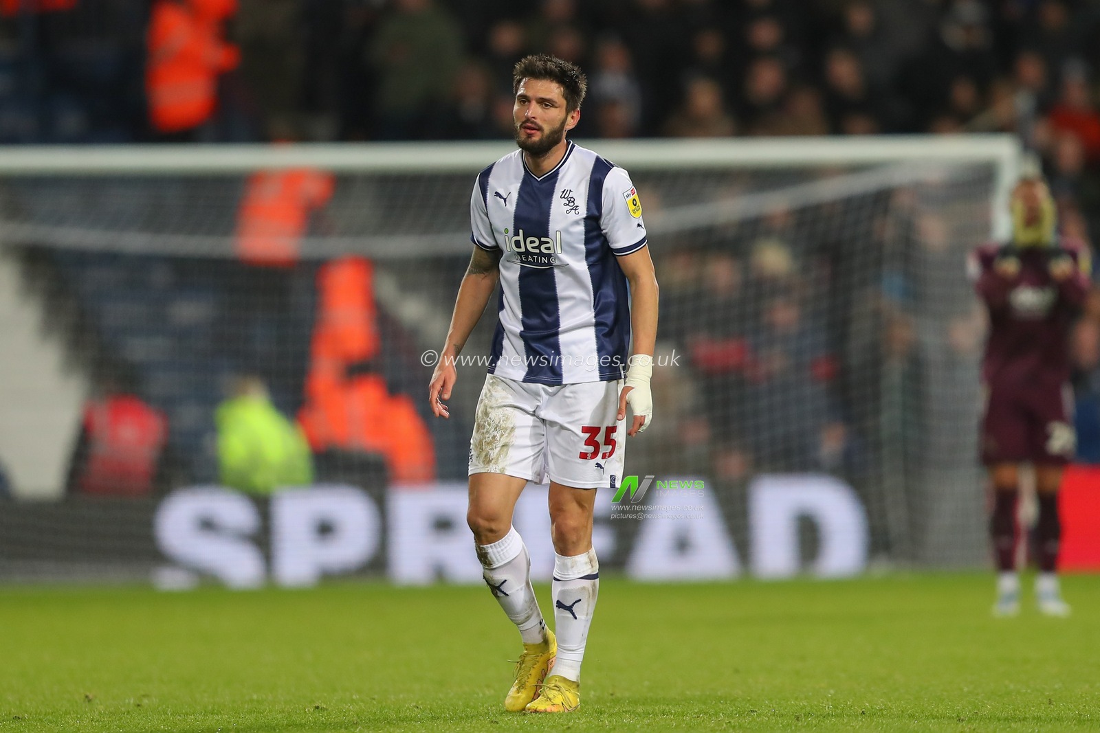 Okay YokuÅŸlu #35 of West Bromwich Albion during the Sky Bet Championship match West Bromwich Albion vs Preston North End at The Hawthorns, West Bromwich, United Kingdom, 29th December 2022

(Photo by Gareth Evans/News Images)