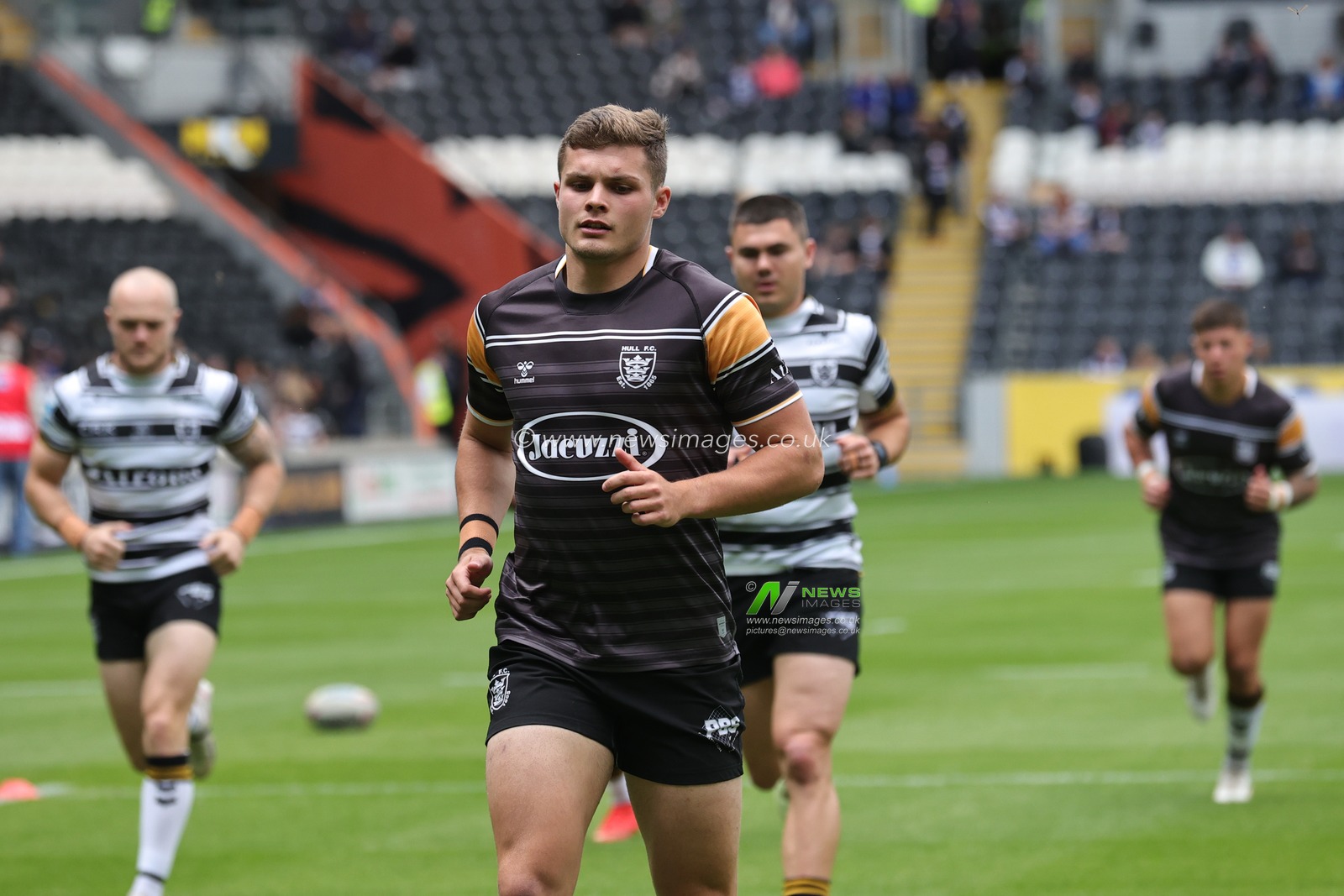 Cameron Scott #17 of Hull FC during the Betfred Super League Round 21 match Hull FC vs Wakefield Trinity at MKM Stadium, Hull, United Kingdom, 6th August 2023

(Photo by Mark Cosgrove/News Images)