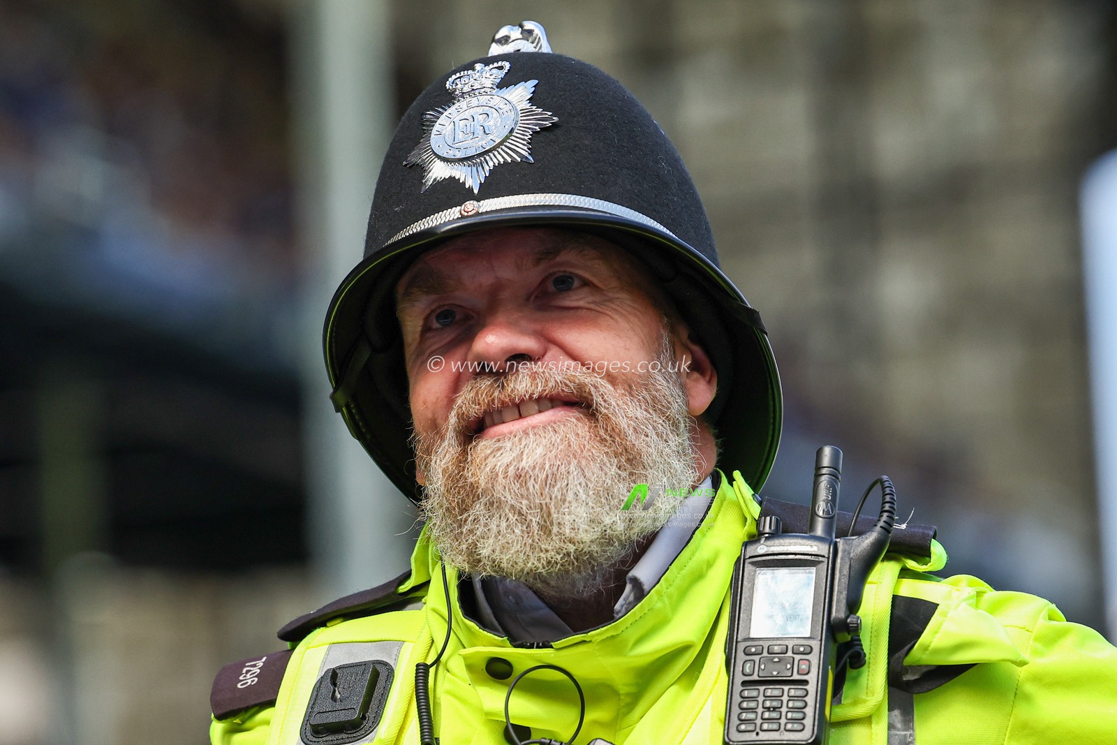 Police keeping Everton fans off the field during the Premier League match Everton vs Southampton at Goodison Park, Liverpool, United Kingdom, 18th May 2025

(Photo by Mark Cosgrove/News Images)