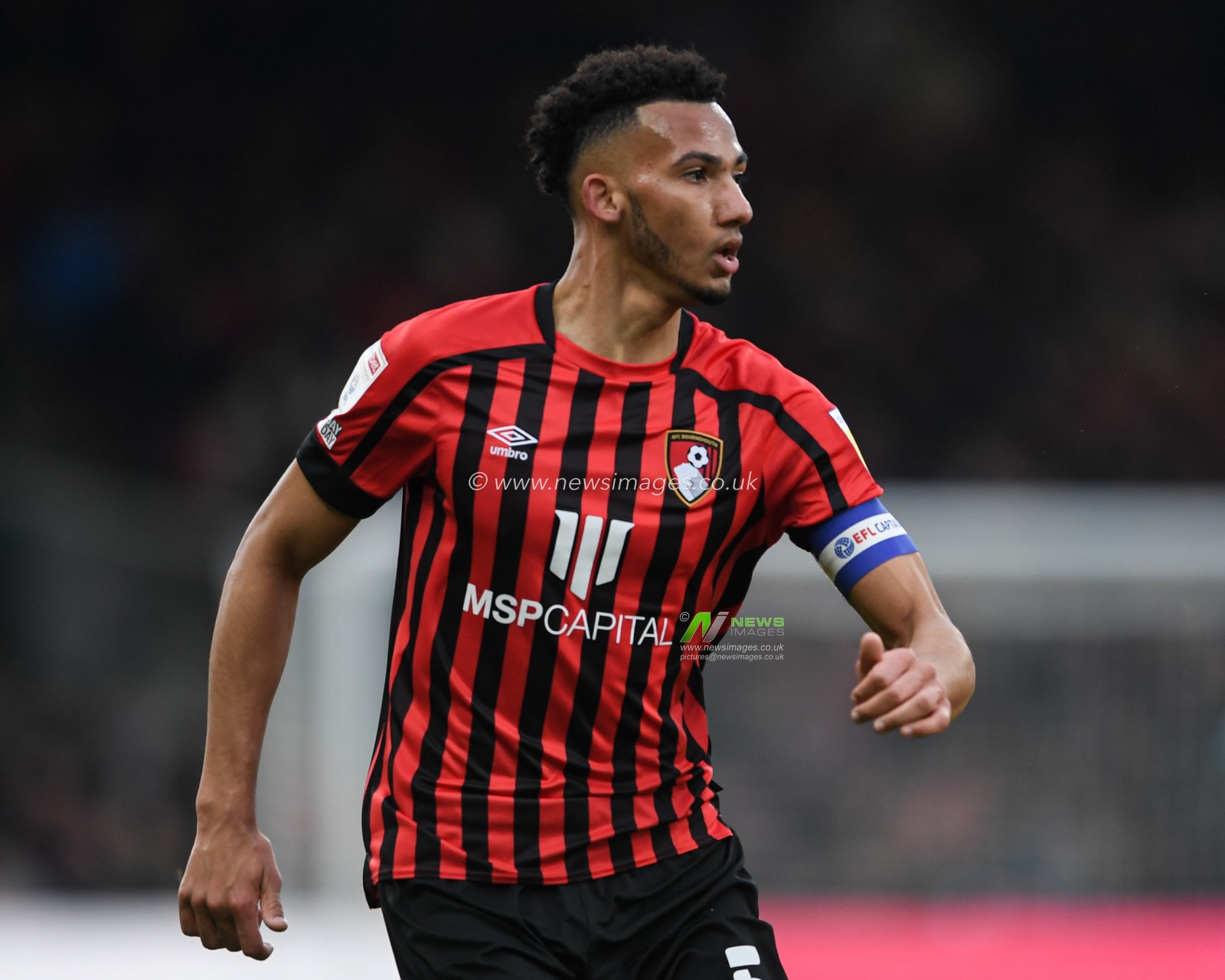 Lloyd Kelly #5 of Bournemouth in action during the game