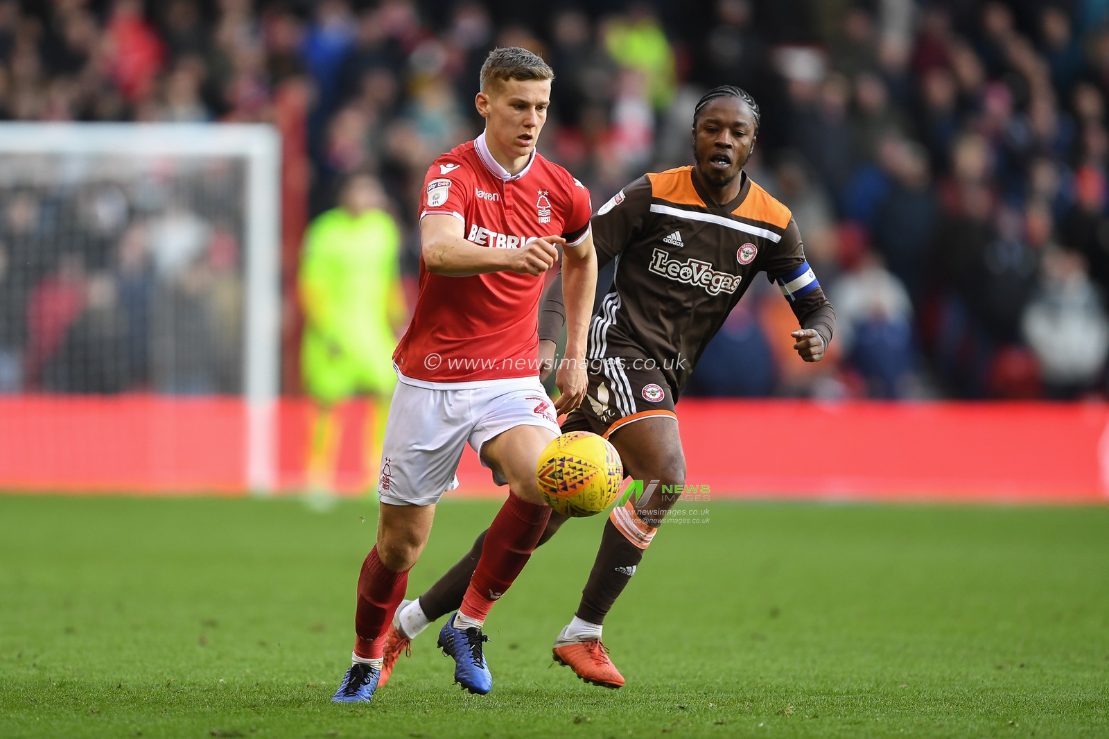 9th February 2019, City Ground, Nottingham, England ; Sky Bet Championship, Nottingham Forest v Brentford : Ryan Yates (22) of Nottingham Forest 

Credit: Jon Hobley/News Images

English Football League images are subject to DataCo Licence