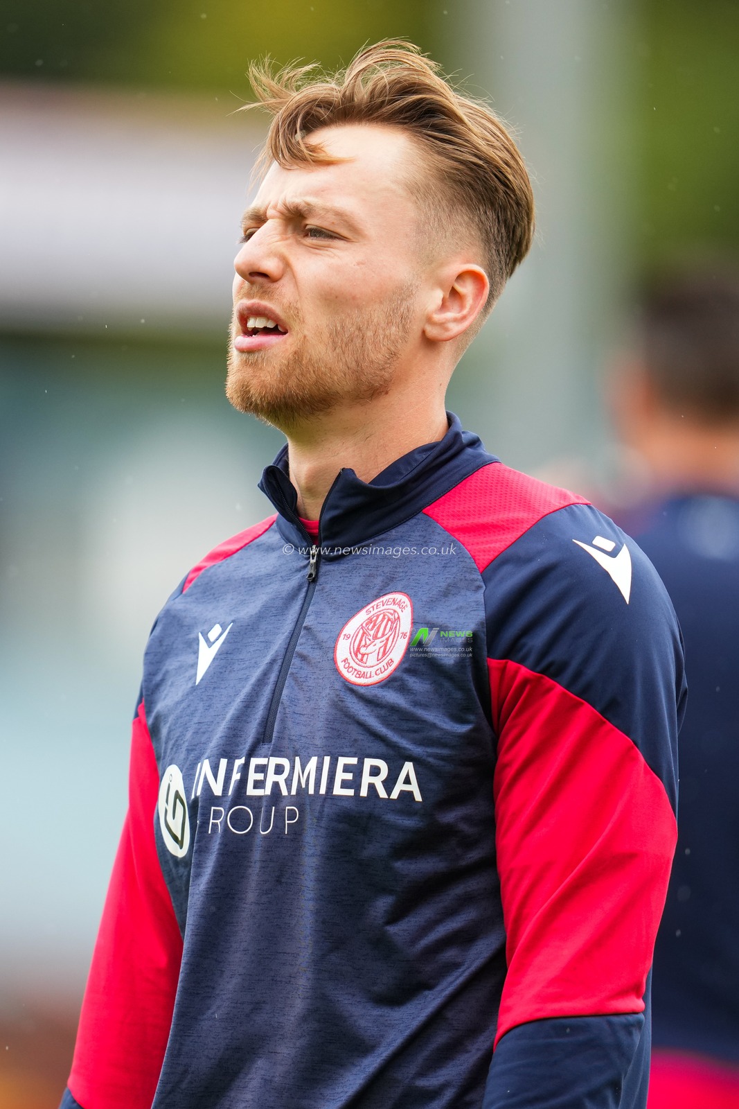 Dan Kemp of Stevenage ahead of the Sky Bet League 1 match Stevenage vs Luton Town at Lamex Stadium, Stevenage, United Kingdom, 4th October 2025

(Photo by Harvey Murphy/News Images)
