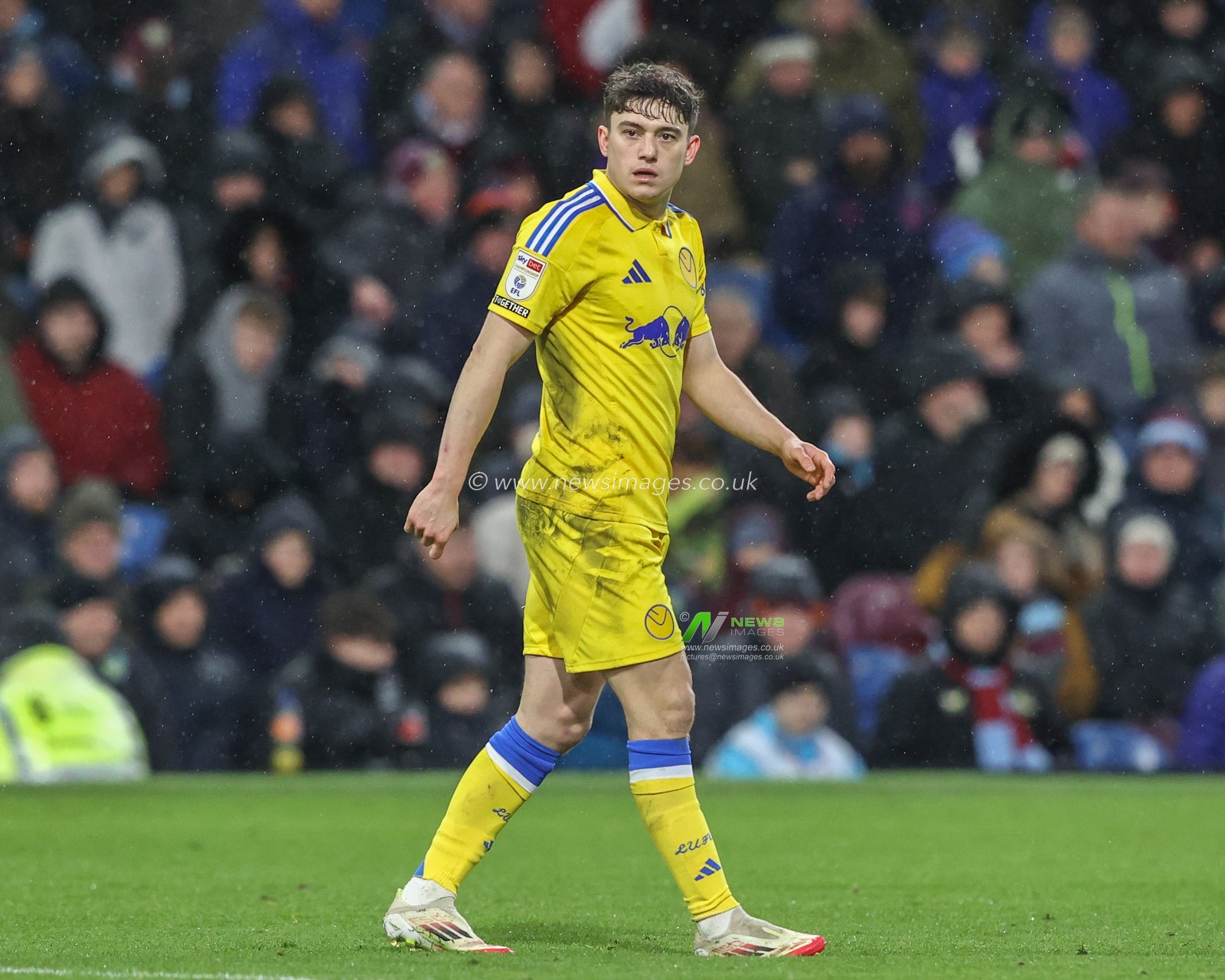 Daniel James of Leeds United during the Sky Bet Championship match Burnley vs Leeds United at Turf Moor, Burnley, United Kingdom, 27th January 2025

(Photo by Alfie Cosgrove/News Images)