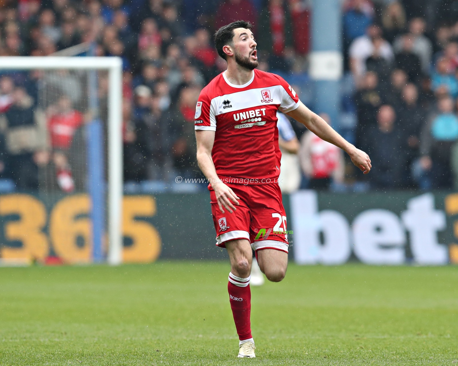Finn Azaz of Middlesbrough Football Club during the Sky Bet Championship match Sheffield Wednesday vs Middlesbrough at Hillsborough, Sheffield, United Kingdom, 21st April 2025

(Photo by Sam Eaden/News Images)
