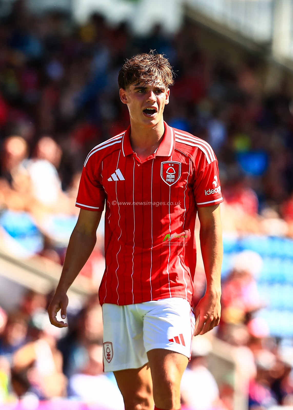 Jamie McDonnell of Nottingham Forest during the Pre-season friendly match Chesterfield vs Nottingham Forest at SMH Group Stadiumact Stadium, Chesterfield, United Kingdom, 12th July 2025

(Photo by Richard Bierton/News Images)