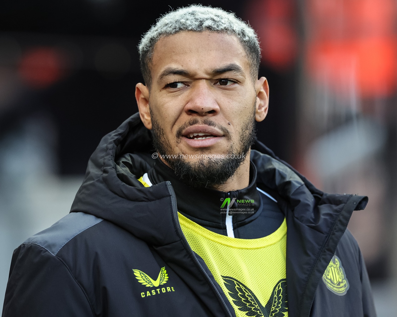 Joelinton of Newcastle United during the Premier League match Newcastle United vs Nottingham Forest at St. James's Park, Newcastle, United Kingdom, 26th December 2023

(Photo by Mark Cosgrove/News Images)