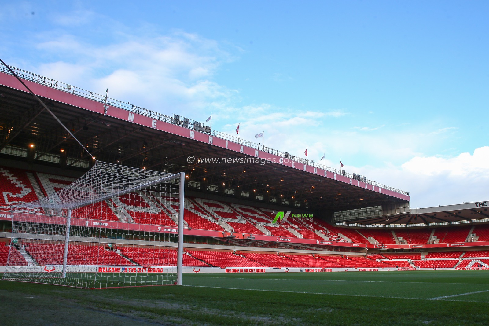 A general view inside of the City Ground, home of Nottingham Forest ahead of the Premier League match Nottingham Forest vs Newcastle United at City Ground, Nottingham, United Kingdom, 17th March 2023

(Photo by Gareth Evans/News Images)