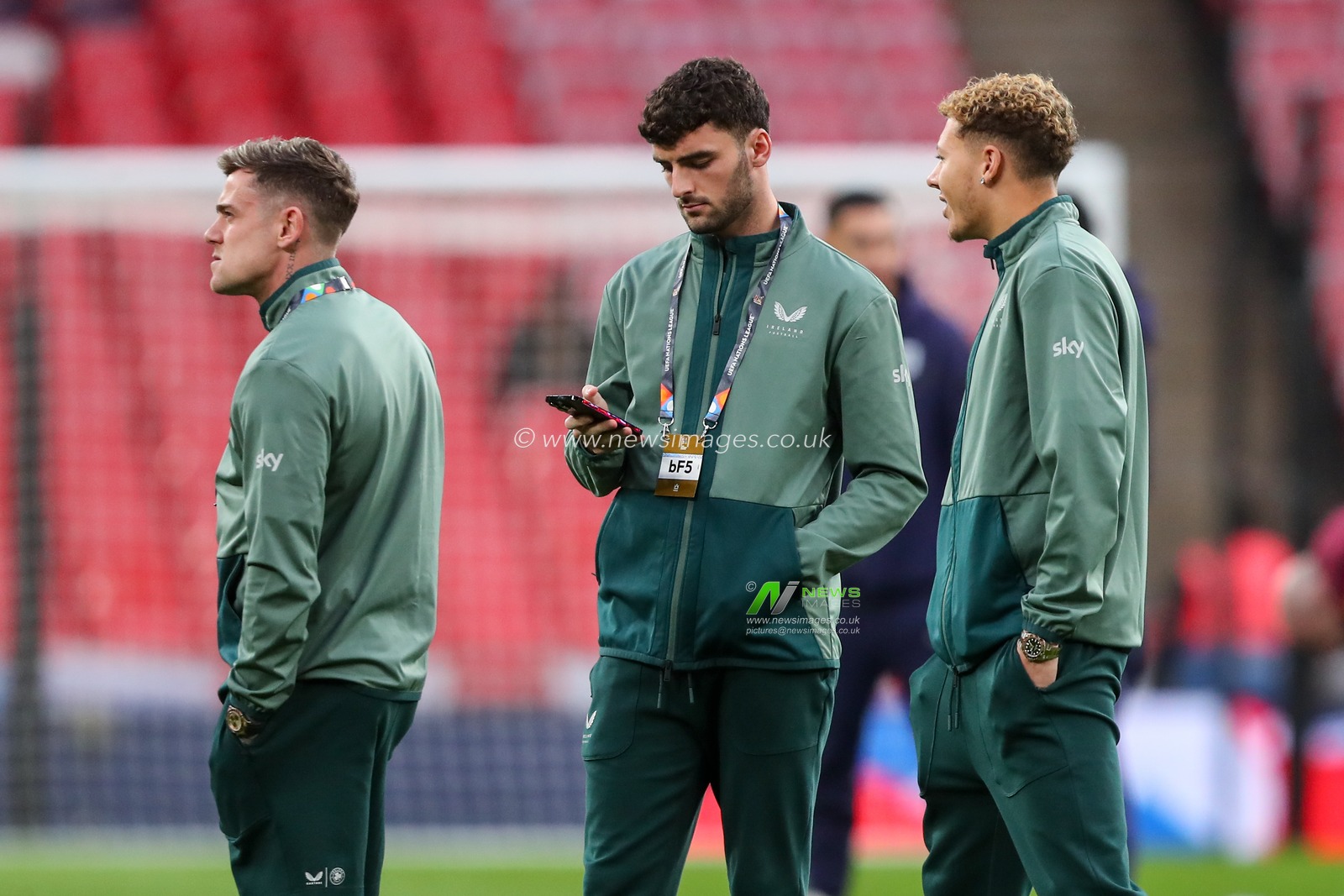 Thomas Cannon of Republic of Ireland arrives during the UEFA Nations League, League B - Group 2 match England vs Republic of Ireland at Wembley Stadium, London, United Kingdom, 17th November 2024

(Photo by Gareth Evans/News Images)