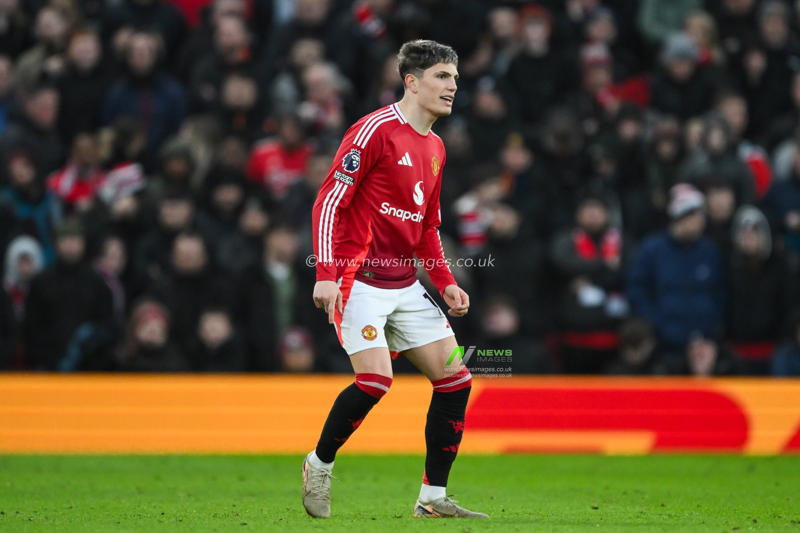 Alejandro Garnacho of Manchester United during the Premier League match Manchester United vs Bournemouth at Old Trafford, Manchester, United Kingdom, 22nd December 2024

(Photo by Craig Thomas/News Images)