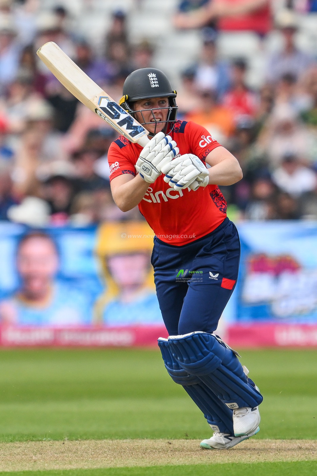 Heather Knight of England clips the ball away for 2 runs during the First T20 International match England women vs Pakistan women at Edgbaston, Birmingham, United Kingdom, 11th May 2024

(Photo by Craig Thomas/News Images)